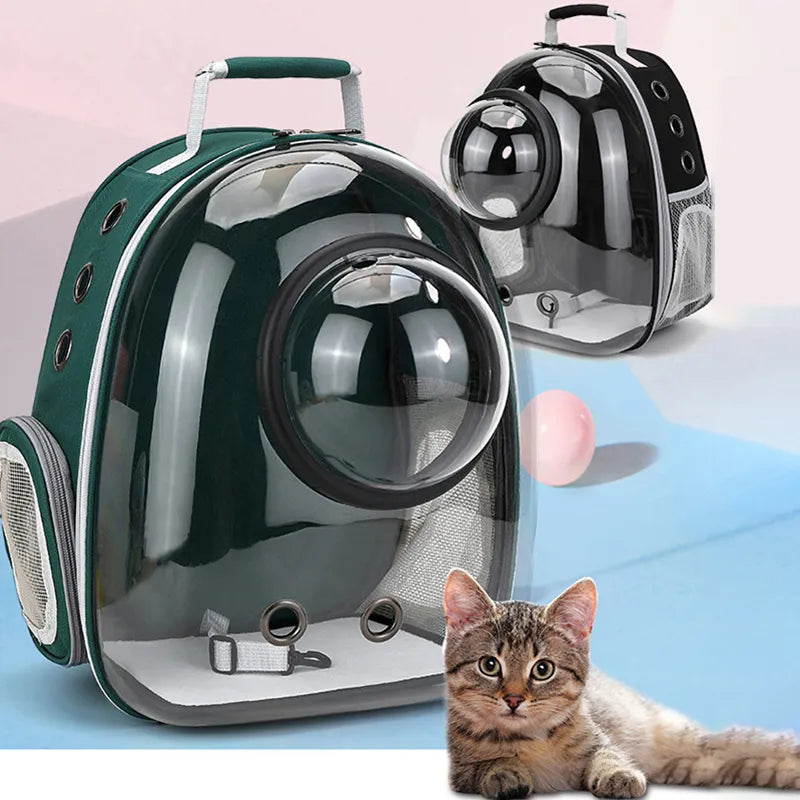 Outdoor Cat Portable Backpack Happy Tails