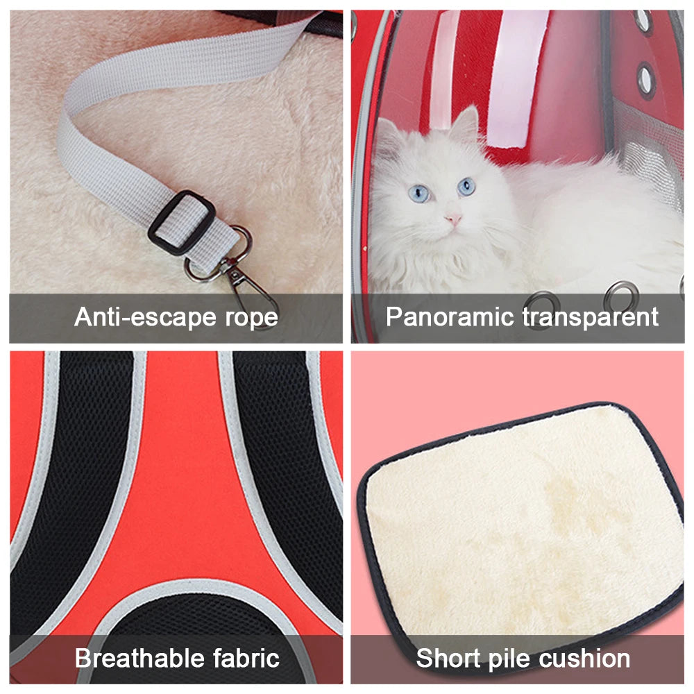 Outdoor Cat Portable Backpack Happy Tails