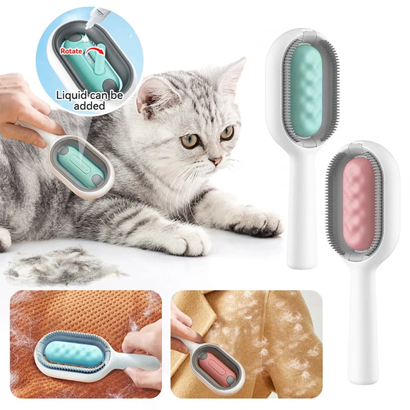 Pet Products Cat Comb for Cats Pet Hair Remover Brush Dog and Cat  Brush Accessories dogs Animal Cat Massage Grooming Wool Brush Happy Tails